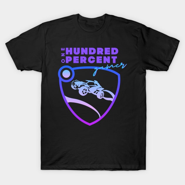 100 % RocketLeague T-Shirt by 100 PCT GAMER X